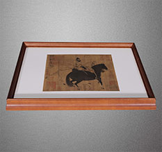 延平书画装裱配框服务案例